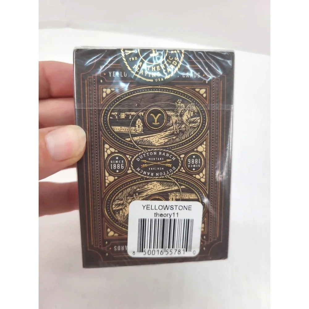 THEORY 11‎ YELLOWSTONE Premium Playing Cards  NEW and Sealed